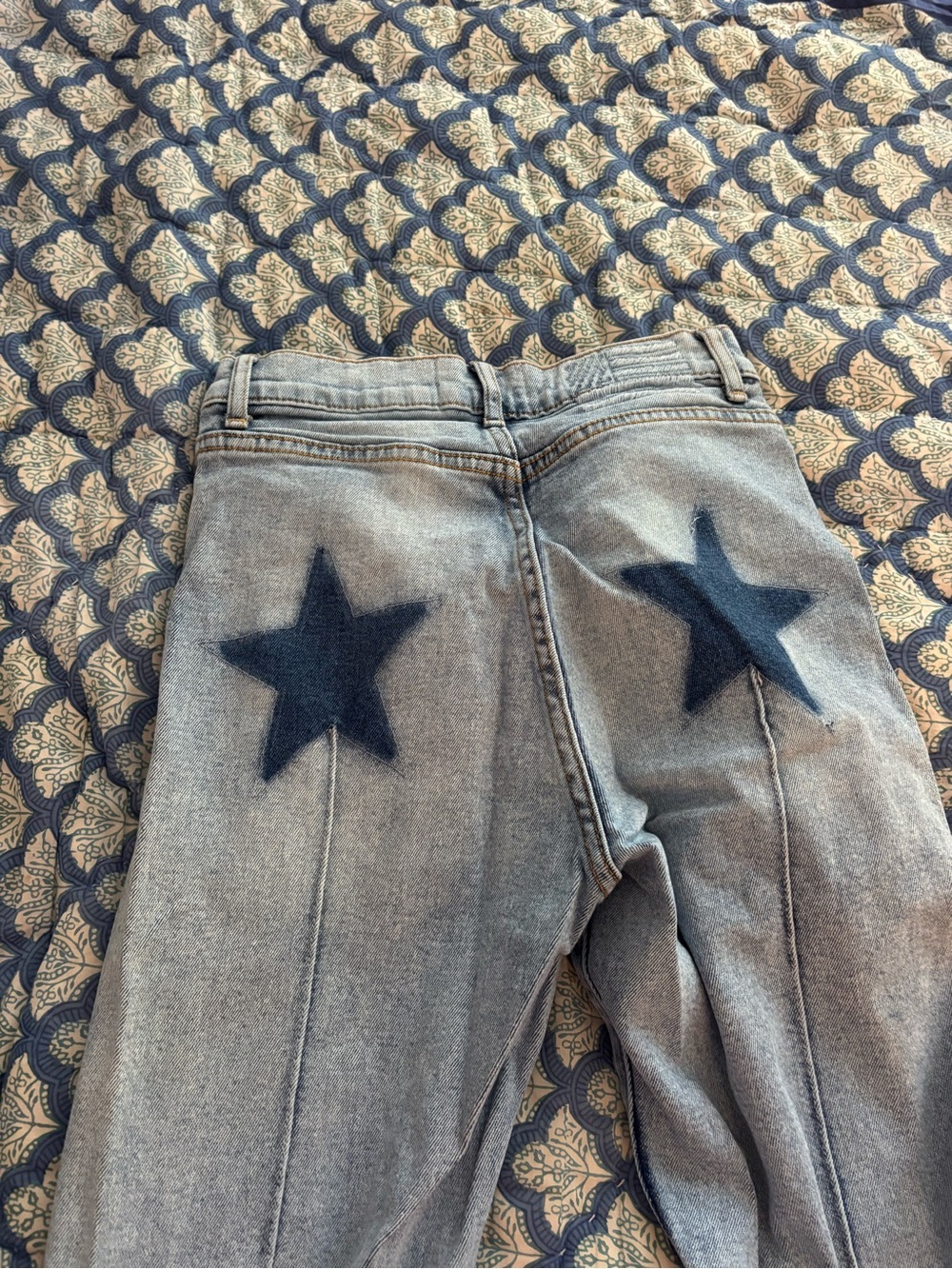 Revice denim Light Wash Star Jeans